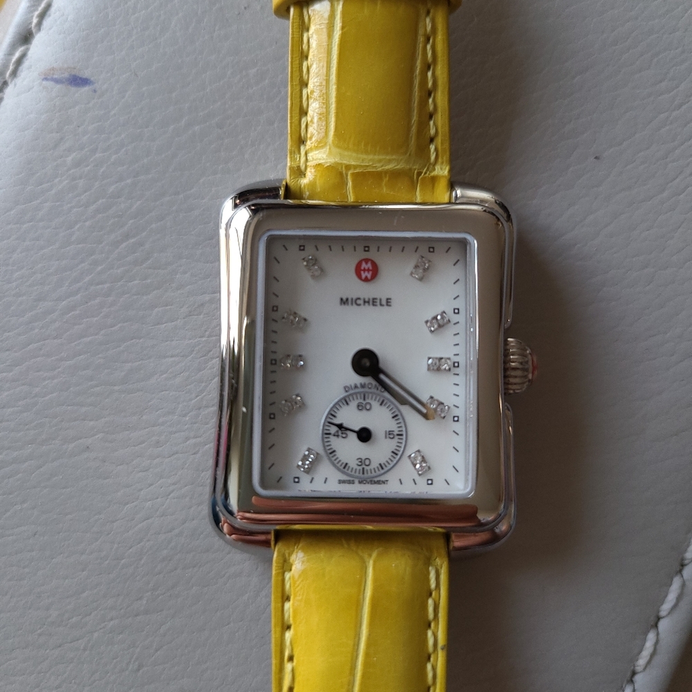 New Michele Diamond watch